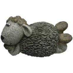 Dekofigur, Polystone, Grau