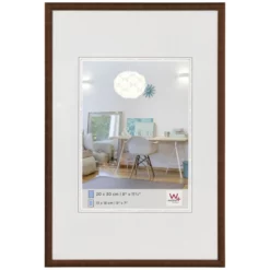 Walter Design Bilderrahmen »NEW LIFESTYLE«, BxL: 31 X 46 Cm, Braun, Kunststoff