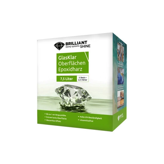 BRILLIANTShine Design-Gießharz, 7500 Ml 4 BRILLIANTShine Design-Gießharz, 7500 Ml – Bild 2