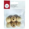Rayher Deko-Kugel, Natur, Holz, 6 Stück -Wohnen Wohndeko Verkäufe unnamed file 5199