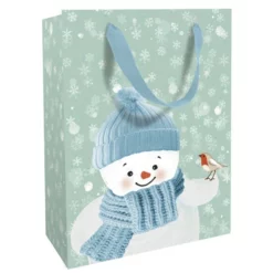 Braun Geschenktasche, Blau, 1 Stück