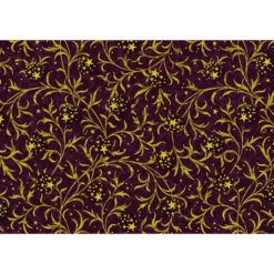 Braun Geschenkpapier, Rot, 1 Stück