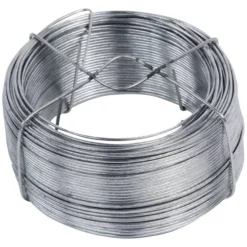 FLORAWORLD Bindedraht, Länge: 65 M, Draht, Silberfarben