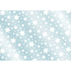 Braun Geschenkpapier, Hellblau, 1 Stück