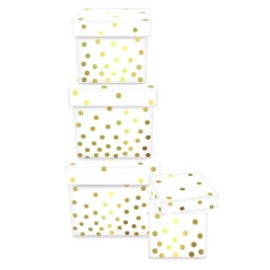 Braun Kartonagen, Weiß, 1 Stück