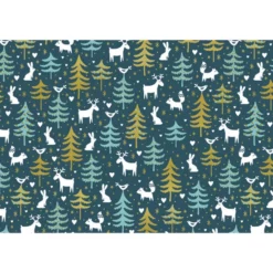 Braun Geschenkpapier, Schwarz, 1 Stück