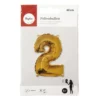 Rayher Folienballon, Folie, Goldfarben -Wohnen Wohndeko Verkäufe unnamed file 5334