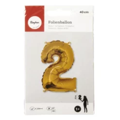 Rayher Folienballon, Folie, Goldfarben