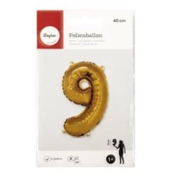 Rayher Folienballon, Folie, Goldfarben