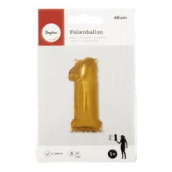 Rayher Folienballon, Folie, Goldfarben