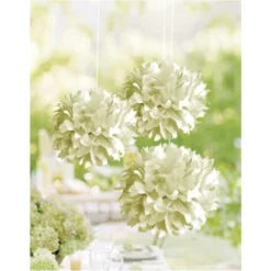 Rayher Pompons, Papier, Beige