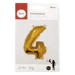 Rayher Folienballon, Folie, Goldfarben