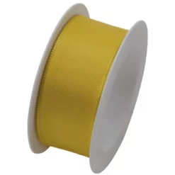 Braun + Company Geschenkband, Taft, Länge: 250 Cm, Gelb