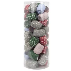 Braun + Company Geschenkband »X-Mas«, Polyband, Länge: 2000 Cm, Bunt