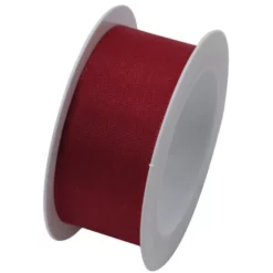 Braun + Company Geschenkband, Taft, Länge: 250 Cm, Rot