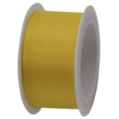 Braun + Company Geschenkband, Taft, Länge: 200 Cm, Gelb
