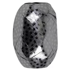 Braun + Company Geschenkband »Stardust«, Polyband, Länge: 2000 Cm, Silberfarben