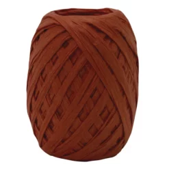 Braun + Company Geschenkband, Raffia, Länge: 3000 Cm, Orange