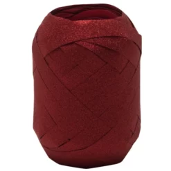 Braun + Company Geschenkband »Glamour«, Polyband, Länge: 150 Cm, Rot