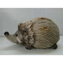 SILEX Deko-Igel, Polystone, Braun