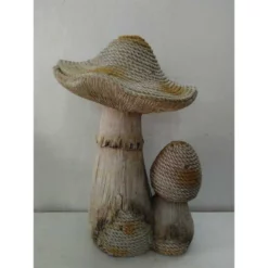 SILEX Deko-Pilze, Polystone, Braun