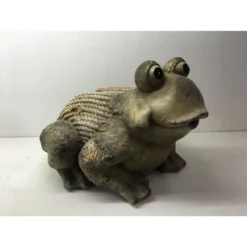 SILEX Deko-Frosch, Polystone, Braun