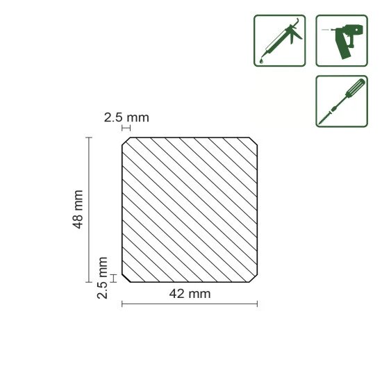 FN NEUHOFER Holzleiste »WoodPro«, Fichte, Natur, Unbehandelt 6 FN NEUHOFER Holzleiste »WoodPro«, Fichte, Natur, Unbehandelt – Bild 4