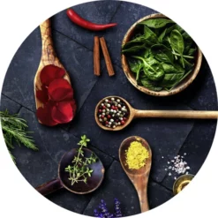 Pro_Art_Bilderpalette Glasbild »Kochkreation I«, Mehrfarbig, Digitaldruck