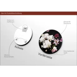 Pro_Art_Bilderpalette Glasbild »Baroque Flowers V«, Mehrfarbig, Digitaldruck -Wohnen Wohndeko Verkäufe unnamed file 5823