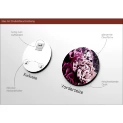 Pro_Art_Bilderpalette Glasbild »Baroque Flowers VI«, Mehrfarbig, Digitaldruck -Wohnen Wohndeko Verkäufe unnamed file 5841