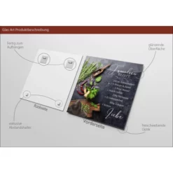 Pro_Art_Bilderpalette Glasbild »Kochkreation III«, Mehrfarbig, Digitaldruck -Wohnen Wohndeko Verkäufe unnamed file 5844