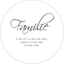 Pro_Art_Bilderpalette Glasbild »Familie«, Mehrfarbig, Digitaldruck