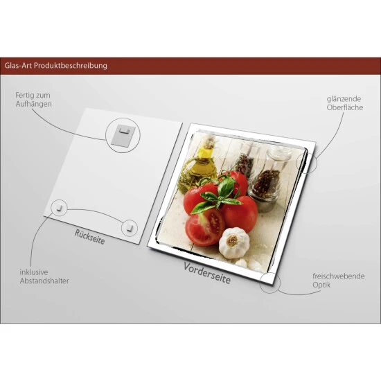 Pro_Art_Bilderpalette Glasbild »Hot And Spicy VI«, Mehrfarbig, Digitaldruck 4 Pro_Art_Bilderpalette Glasbild »Hot And Spicy VI«, Mehrfarbig, Digitaldruck – Bild 2