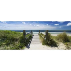 Pro_Art_Bilderpalette Glasbild »At The Beach«, Mehrfarbig, Digitaldruck