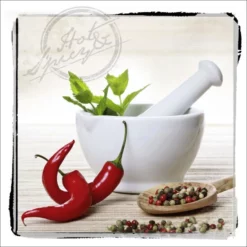 Pro_Art_Bilderpalette Glasbild »Hot And Spicy III«, Mehrfarbig, Digitaldruck