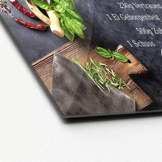 Pro_Art_Bilderpalette Glasbild »Kochkreation III«, Mehrfarbig, Digitaldruck 5 Pro_Art_Bilderpalette Glasbild »Kochkreation III«, Mehrfarbig, Digitaldruck – Bild 3