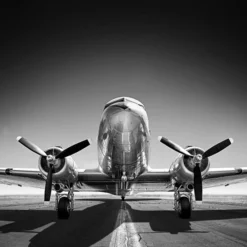 Pro_Art_Bilderpalette Glasbild »Plane I«, Mehrfarbig, Digitaldruck