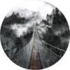 Pro_Art_Bilderpalette Glasbild »Suspension Bridge«, Mehrfarbig, Digitaldruck