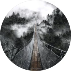 Pro_Art_Bilderpalette Glasbild »Suspension Bridge«, Mehrfarbig, Digitaldruck