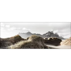 Pro_Art_Bilderpalette Glasbild »Mystival Coast I«, Mehrfarbig, Digitaldruck