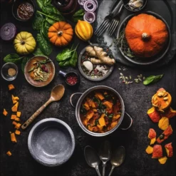 Pro_Art_Bilderpalette Glasbild »Ingredients III«, Mehrfarbig, Digitaldruck