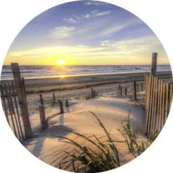 Pro_Art_Bilderpalette Glasbild »Beachview L«, Mehrfarbig, Digitaldruck