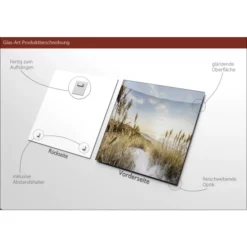 Pro_Art_Bilderpalette Glasbild »Wilder Strand III«, Mehrfarbig, Digitaldruck -Wohnen Wohndeko Verkäufe unnamed file 6094