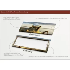 Pro_Art_Bilderpalette Keilrahmenbild »Drop On Wood«, Rahmen: Holzwerkstoff, Natur -Wohnen Wohndeko Verkäufe unnamed file 6111