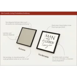 Pro_Art_Bilderpalette Gerahmtes Bild »Lebenstanz«, Rahmen: Holzwerkstoff, Schwarz -Wohnen Wohndeko Verkäufe unnamed file 6125