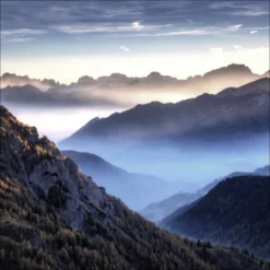 Pro_Art_Bilderpalette Keilrahmenbild »GREAT VIEW«, Rahmen: Holzwerkstoff, Natur