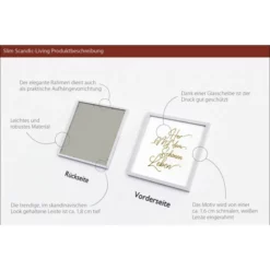 Pro_Art_Bilderpalette Gerahmtes Bild »Schönes Leben«, Rahmen: Holzwerkstoff, Weiß -Wohnen Wohndeko Verkäufe unnamed file 6170