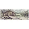 Pro_Art_Bilderpalette Keilrahmenbild »Lake View Cottage«, Rahmen: Holzwerkstoff, Natur -Wohnen Wohndeko Verkäufe unnamed file 6172