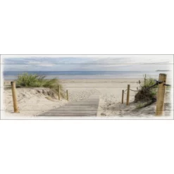 Pro_Art_Bilderpalette Keilrahmenbild »Sea Harmony«, Rahmen: Holzwerkstoff, Natur