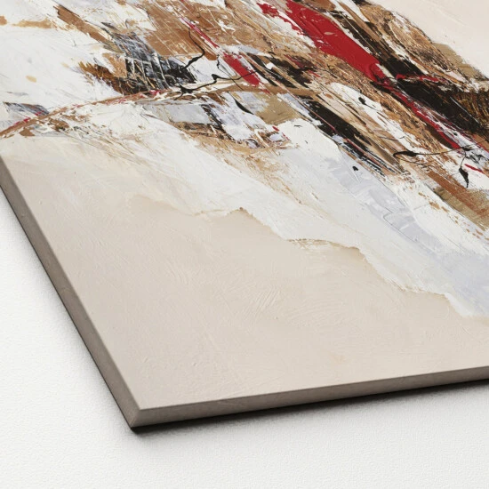 Pro_Art_Bilderpalette Keilrahmenbild »Elemente I«, Rahmen: Holzwerkstoff, Natur 4 Pro_Art_Bilderpalette Keilrahmenbild »Elemente I«, Rahmen: Holzwerkstoff, Natur – Bild 2